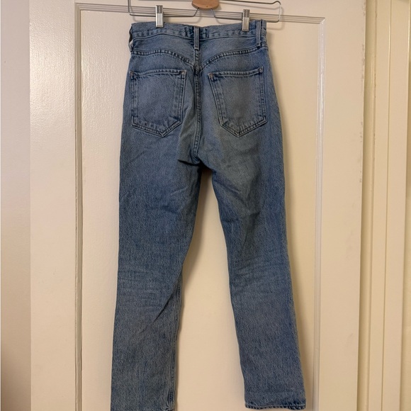 Agolde Riley High Rise Straight Crop Jean - Picture 3 of 5